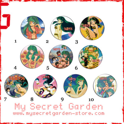 Urusei Yatsura うる星やつら Anime Pinback Button Badge Set 1a or 1b( or Hair Ties / 4.4 cm Badge / Magnet / Keychain Set )